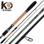 Фото спиннинг kyoda "amante  xs" длина 2,10 м, тест 10,5-28 гр, carbon t40, штекер