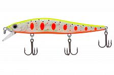 Фото воблер kyoda pre-stun minnow-110f, длина 11,0 см, вес 13,0 гр, цвет p1572, заглубление 0-1,0 м