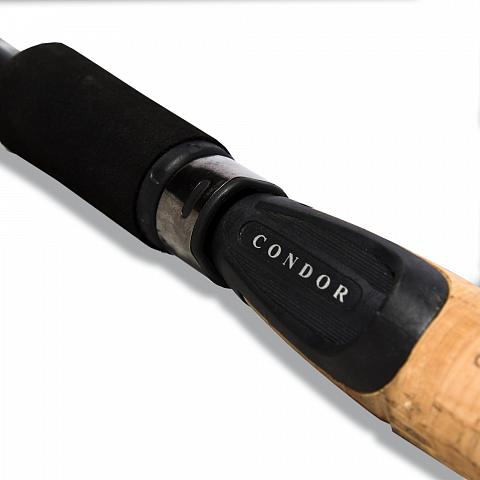 Фото спиннинг condor "chester" длина 2.75 м, тест 3-18 гр, carbon im8, штекер