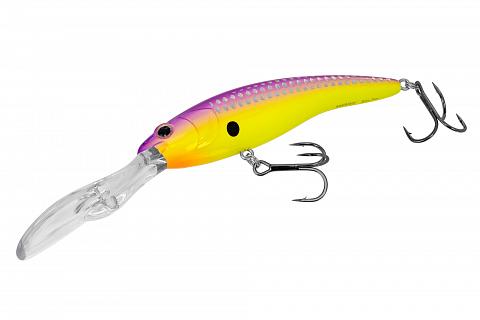 Фото воблер kyoda marqiz minnow-90f, длина 9,0 см, вес 14,0 гр, цвет p2321, заглубление 5,0-7,0 м