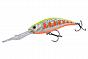Фото воблер kyoda sharp minnow-75f, длина 7.5 см, вес 12.0 гр, цвет p1572, заглубление 1.5-4 м.
