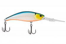 Фото воблер kyoda sharp minnow-75f, длина 7.5 см, вес 12.0 гр, цвет p2228, заглубление 1.5-4 м.