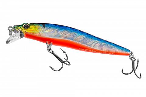 Фото воблер kyoda pre-stun minnow-90f, длина 9,0 см, вес 9,0 гр, цвет p1642, заглубление 0-1,0 м