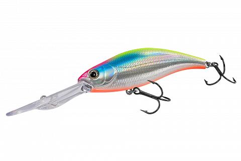 Фото воблер kyoda sharp minnow-85f, длина 8,5 см, вес 17,5 гр, цвет p1580, заглубление 3,6-4,5 м