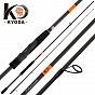 Фото спиннинг kyoda pharaoh, длина 2,55 м, тест 8-35 гр, штекер