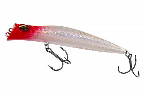 Фото воблер kyoda pocky minnow-100f, длина 100 мм, вес 10,5  гр, цвет p1036 заглубление 0 - 0,2 м.