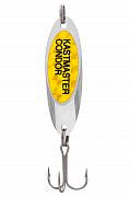 Фото блесна ks1103, вес 7 гр, цвет b10 серебро/жёлтый стикер