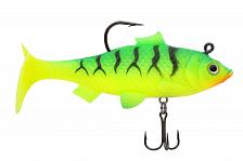 Фото виброхвост оснащённый condor crazy bait nwro04 размер 100 мм, вес 23 гр, цвет 09# (2 шт)