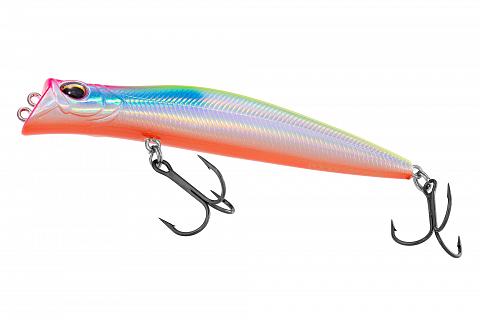 Фото воблер kyoda pocky minnow-100f, длина 100 мм, вес 10,5  гр, цвет p1050 заглубление 0 - 0,2 м.