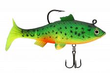 Фото виброхвост оснащённый condor crazy bait nwro03 размер 80 мм, вес 15 гр, цвет 418 (2 шт)