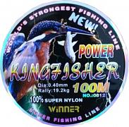 Фото power kingfisher  winner d-0,28 мм, l-100 м, цвет светло-коричневый (10 шт)