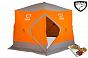 Фото палатка куб "condor" зимняя утепленная 6 сторон, 3,6 х 3,2 х 2,2  оранжевый