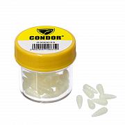 Фото насадка опарыш condor crazy bait pupa15 размер 15 мм, цвет 033 ( 30 шт)