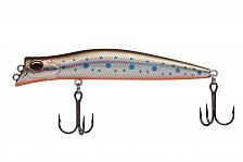 Фото воблер kyoda pocky minnow-100f, длина 100 мм, вес 10,5  гр, цвет p1042 заглубление 0 - 0,2 м.