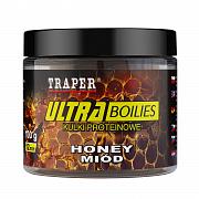 Фото бойлы traper ultra 12 мм, 100 гр, мёд