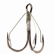 Фото крючок-тройник незацепляйка condor weedless treble hook №1 bn (25 шт./упак)