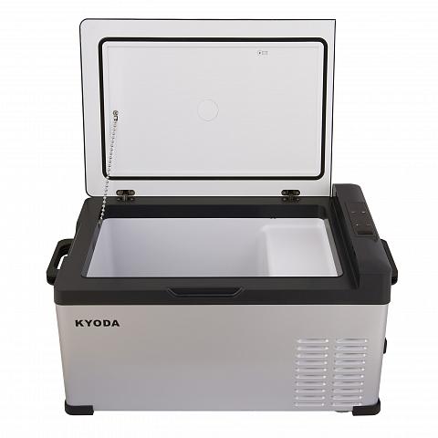 Фото автохолодильник kyoda cs25, однокамерный, объем 25 л, вес 12,0 кг