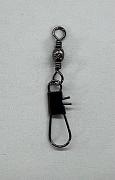 Фото вертлюг с карабином barrel swivel with interlock snap, размер 08 (100шт.)