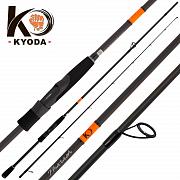 Фото спиннинг kyoda pharaoh, длина 2,44 м, тест 10-42 гр, штекер