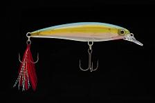 Фото воблер kyoda luck minnow-100su, длина 10 см, вес 15 гр, цвет p118, заглубление 1,0-1,2 м.
