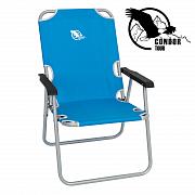 Фото кресло  раскладное "condor" 54х62х40/85 см, цвет голубой