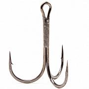 Фото крючок-тройник condor round treble hook №2 bn (50 шт./упак)