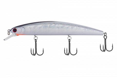 Фото воблер kyoda vision minnow-130sp, длина 130 мм, вес 21  гр, цвет p2468 заглубление 0 - 2 м.