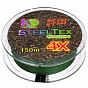 Фото steeltex green 4x d-0,32 мм, l-150 м, цвет зеленый, разрывная нагрузка 19,20 кг