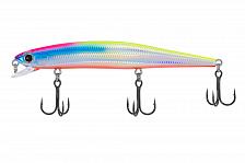 Фото воблер kyoda amfibia minnow 110f, длина 11,0 см, вес 11 гр, заглубление 0,3-0,6 м. цвет p1580
